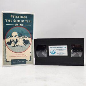 Pitching The Sioux Tipi VHS Tatanka-Ska Tipi Instructional Video Visions